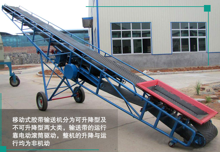 移動式皮(pí)帶輸送(sòng)機
