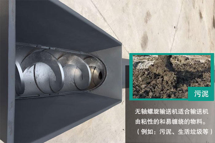 汙泥螺旋輸(shū)送機